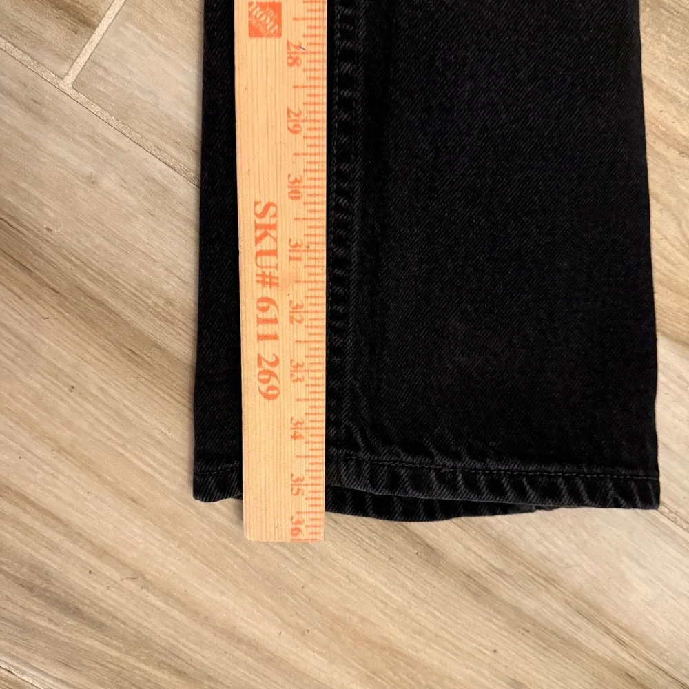 Vintage Levi's 550 Black Jeans Mens 36x36 Relaxed Fit Tapered 2008 Mexico Y2K